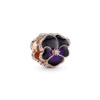 Charm Pandora Donna Pandora Moments in Lega metallica Zirconia 780777C01 - 780777C01